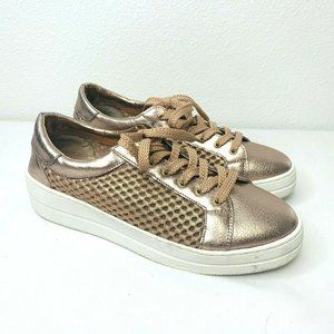 Steve Madden Neon Rose Gold Sneakers 8M